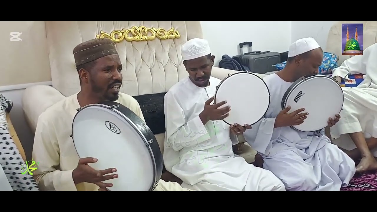 مدحة الشوفته تسعدي بالجنة توعدني منايا نظراتُ ، المادح بكري والمقدم محمد والشاعر عثمان ود البلة