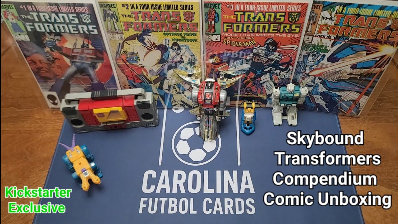 Распаковка набора Skybound Transformers Compendium | Эксклюзивный набор комиксов Marvel G1, выпущ...