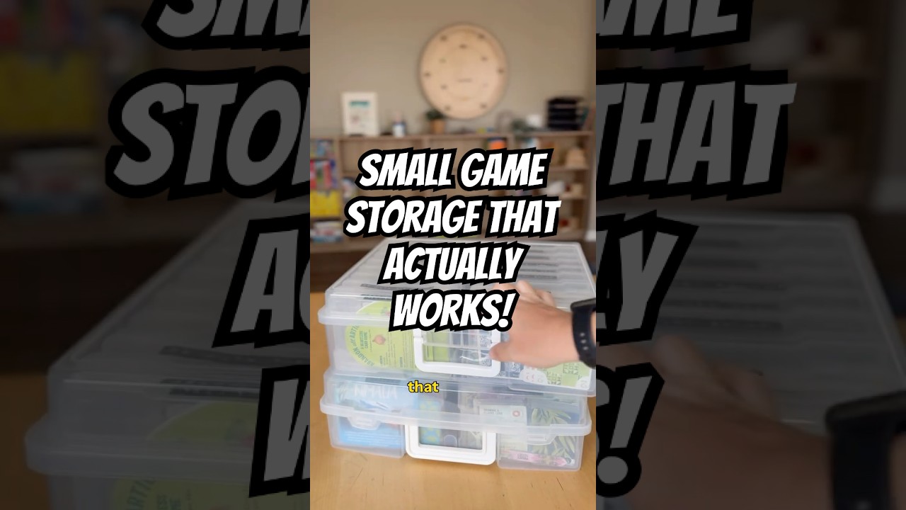 Small Game Storage that Actually Works!