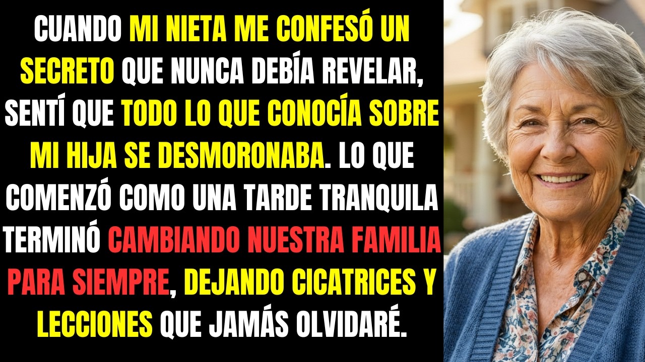 Mi Nieta Me Confesó Un Secreto Que Destruyó A Mi Hija