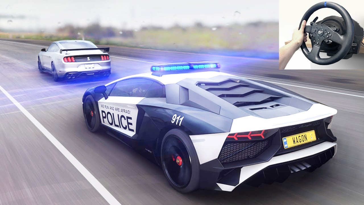 Полицейская погоня Lamborghini Aventador - Forza Horizon 5 | 4K Gameplay