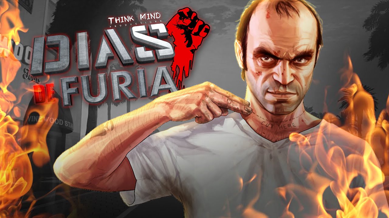 O Caipira na Cidade - Zoando com Trevor no GTAV - Dias de Fúria