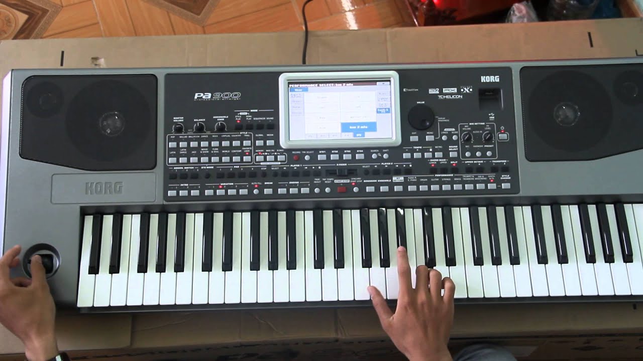 DEMO SẾN Korg Pa900 