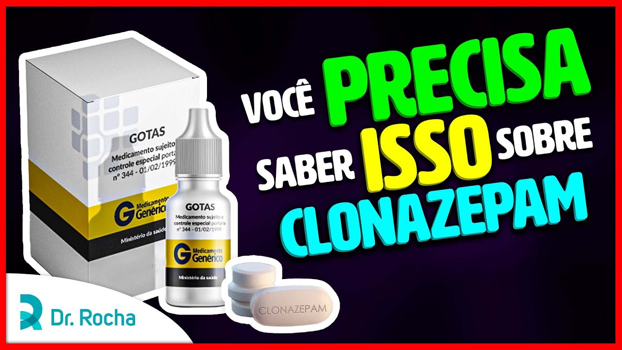 Você PRECISA Saber ISSO Sobre CLONAZEPAM - Remédio para Diabetes 💊😮