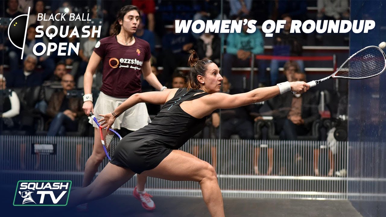 Squash: Women's Black Ball Open 2019 - Quarter Final Roundup