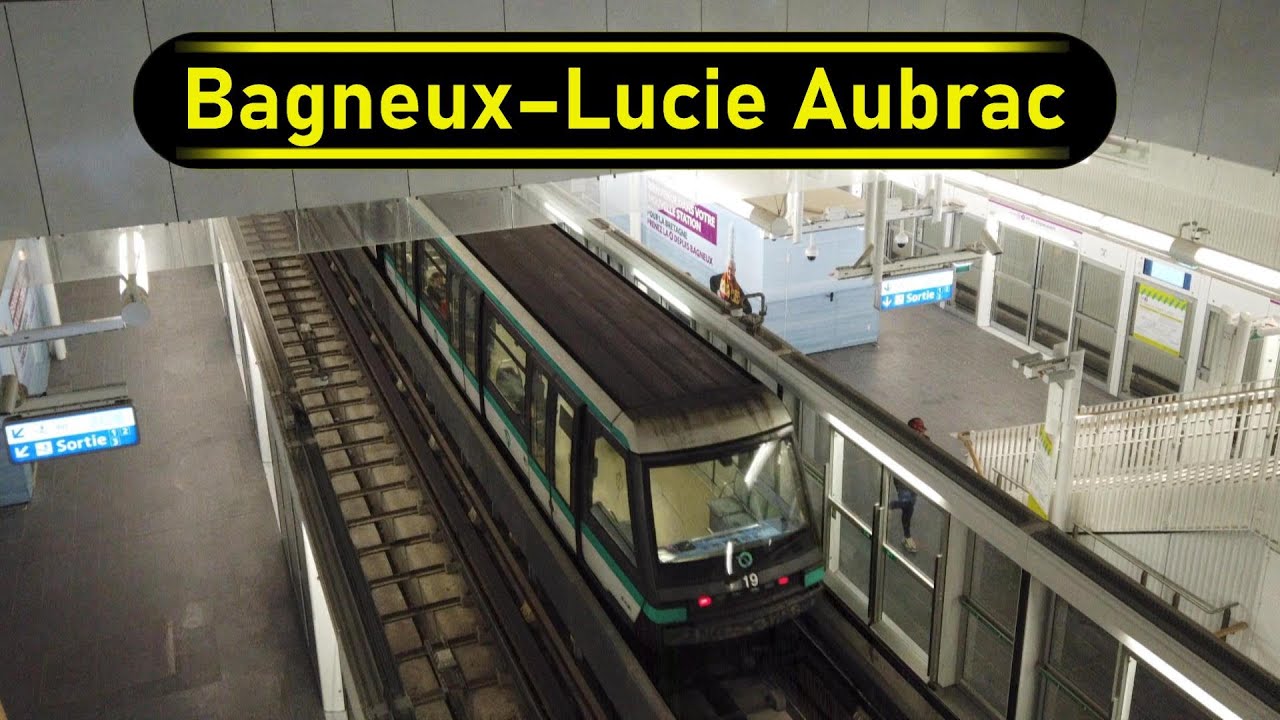 Metro Station Bagneux–Lucie Aubrac - Paris 🇫🇷 - Walkthrough 🚶