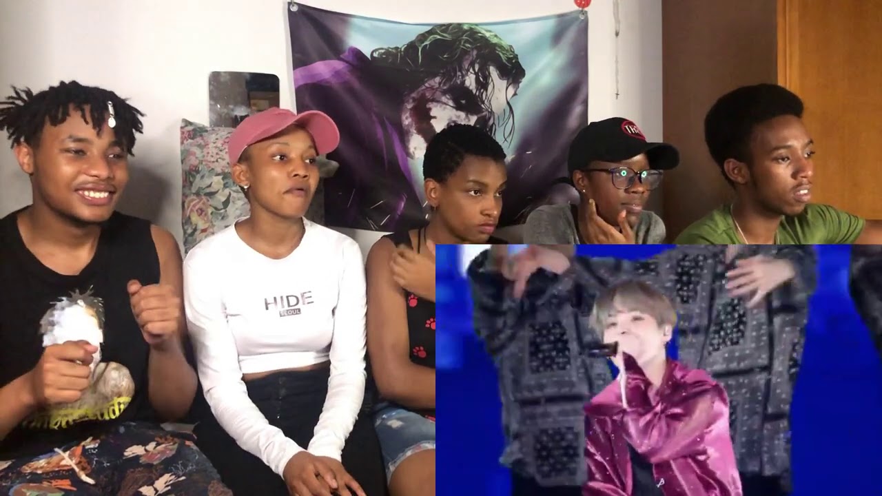 Africans react to 방탄소년단/BTS] SUGA Trivia 轉 : Seesaw(stage mix)(stage compilation)