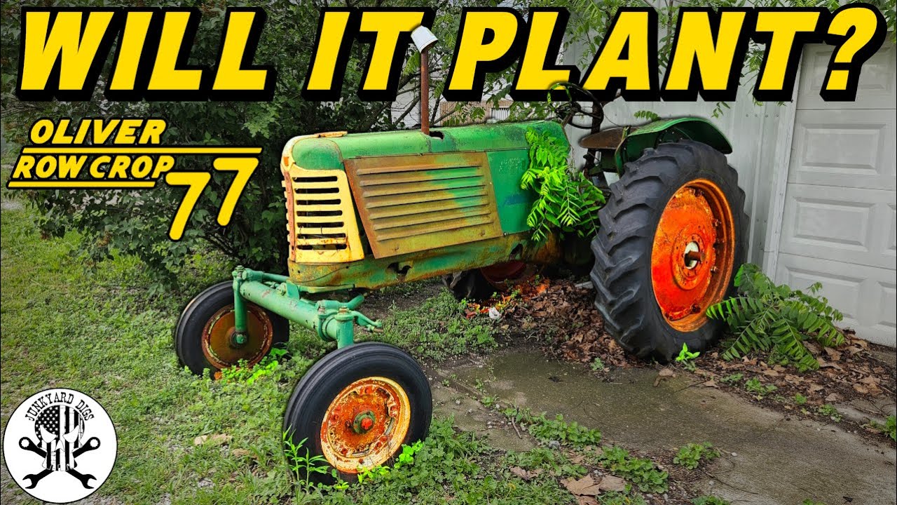 Can we Farm 5 ACRES with an ABANDONED Tractor??