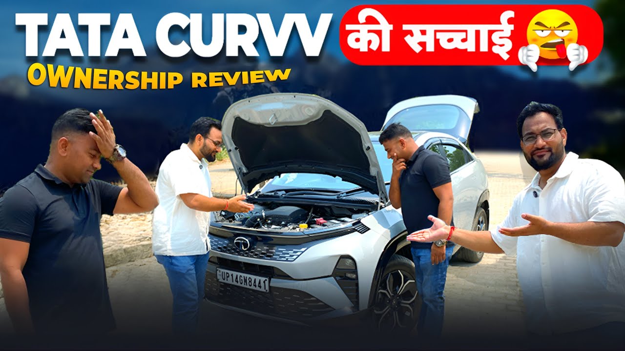 2025 Tata Curvv Creative+ S variant Ownership Review | Mileage, Features & Problems