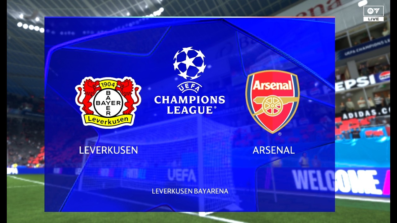 UEFA Champions League 25/26 Round of 16 - Leverkusen v Arsenal