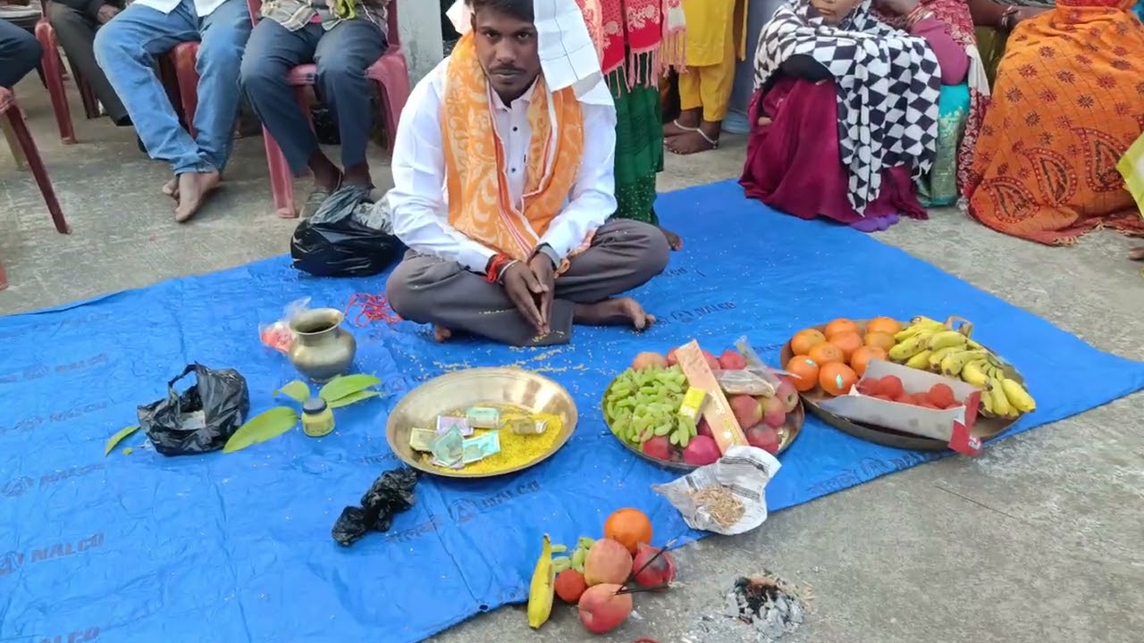 Dekhiye ganw me kaise ladka ko tilak kiya jata hai #viral #villagelife 