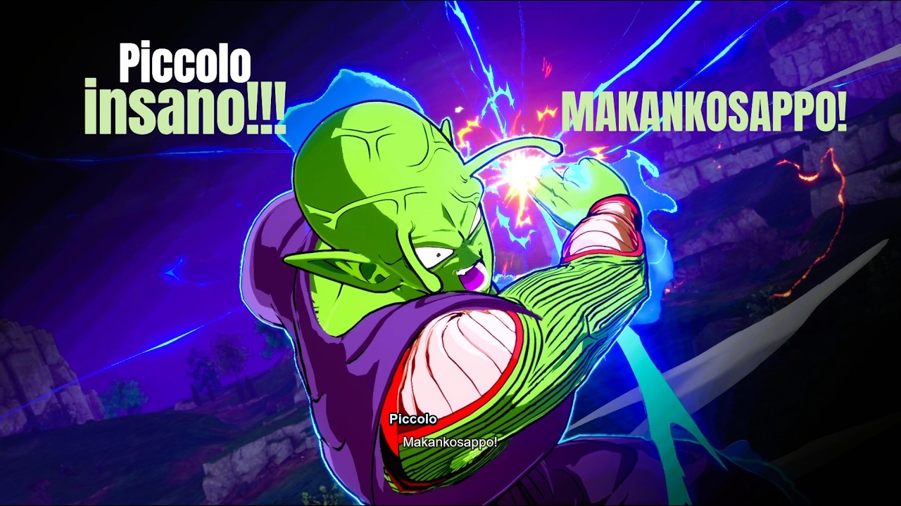 DRAGON BALL SPARKING ZERO! SÓ DE PICCOLO FRITANDO TODO MUNDO!