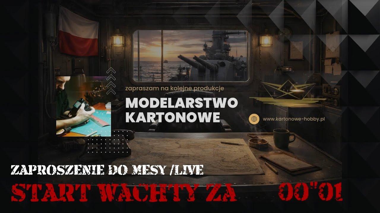 ZAPROSZENIE na transmisję Live. Rozmowy o modelach przy herbacie. Forum modelarskie i katalog modeli