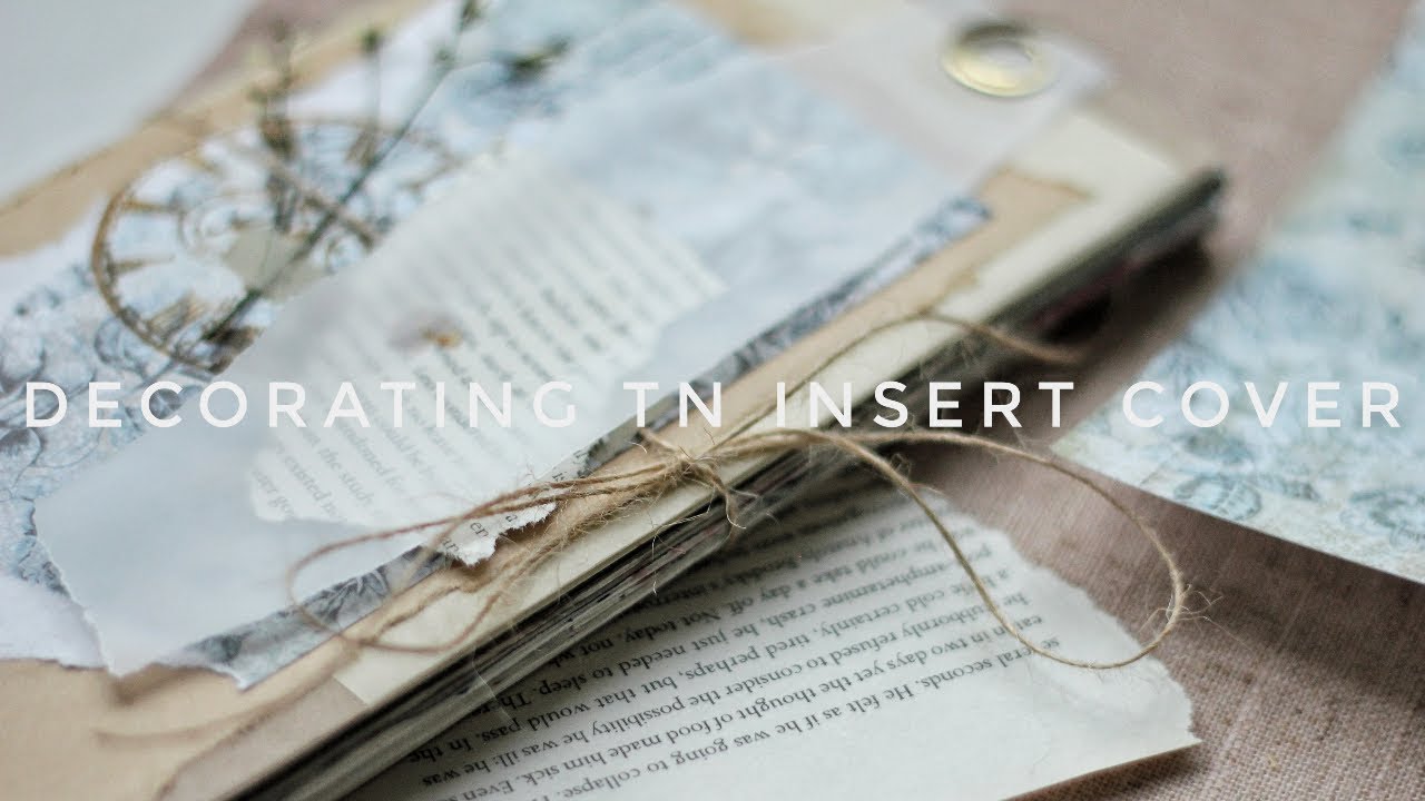 Decorating TN Insert Cover | Lollalane | Traveler's Notebook