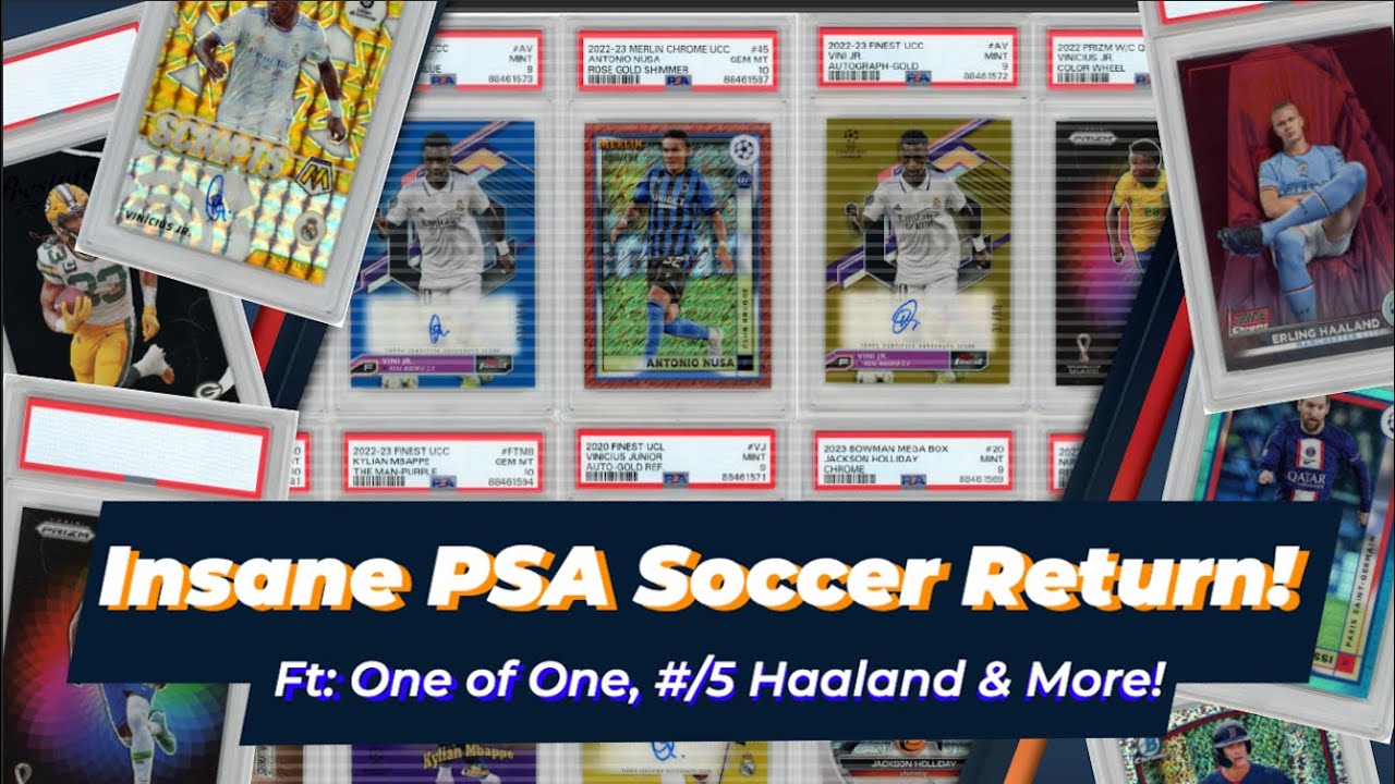 One of One, Haaland #/5, Vinicius Autos & More! Ft: Insane PSA Return!