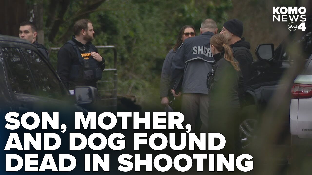 Son, mother, and dog found dead from gunshot wounds in Pierce County home