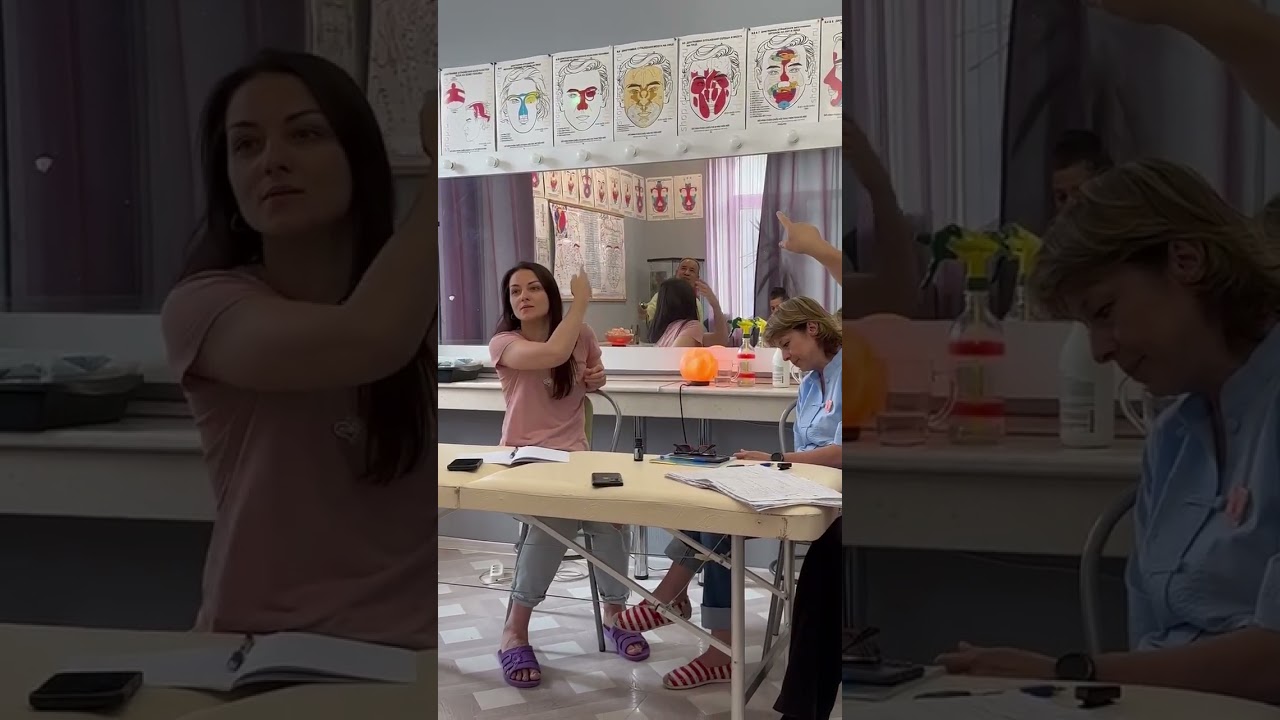 Дьен Чан диаграммы проекции отражения внутренних органов