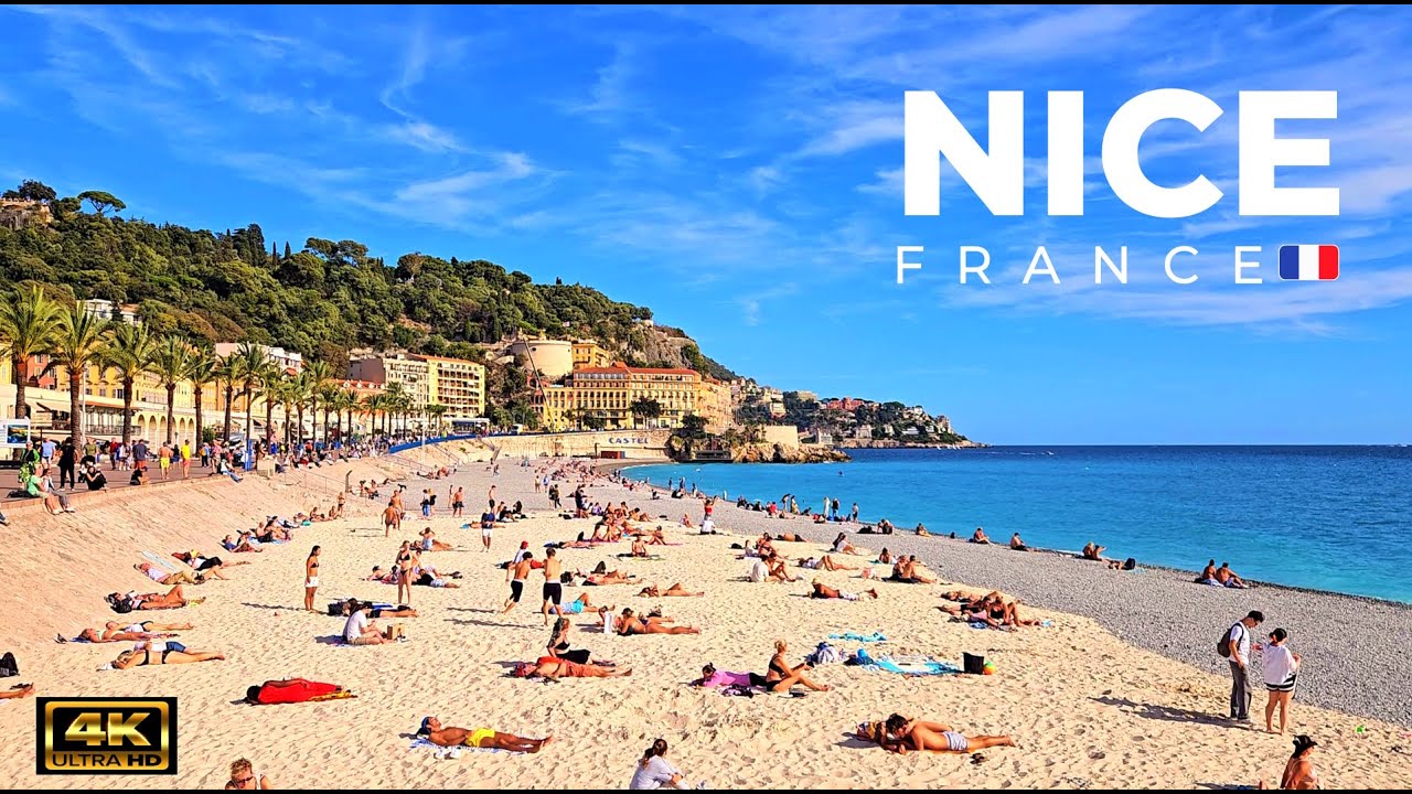 [4K] NICE 🇫🇷 - The Nicest City Of FRANCE 🌍 | 🌴Glamour and Mediterranean atmosphere! French Riviera