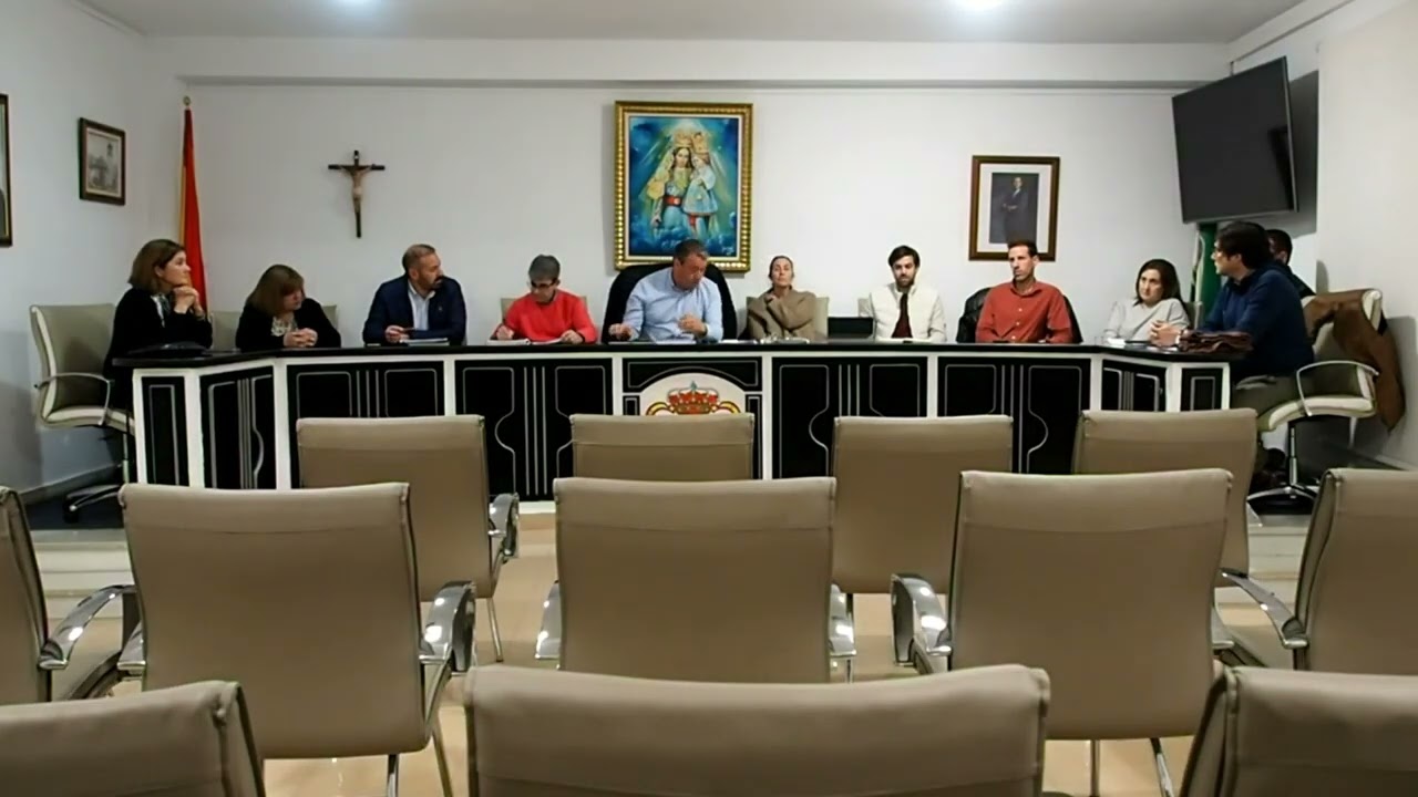Pleno Ordinario del Ayuntamiento de Tíjola de 18 de Febrero de 2025.