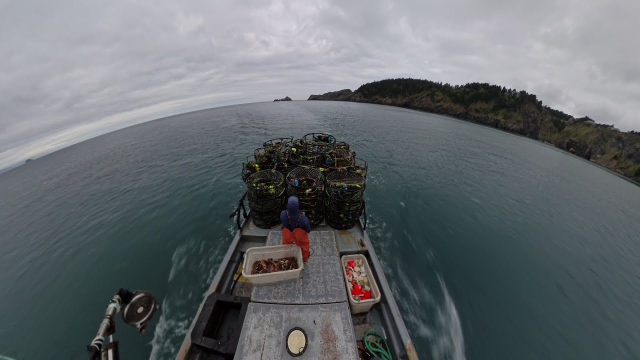 Возвращаем всё домой – таймлапс с крабовыми снастями🦀🚢
