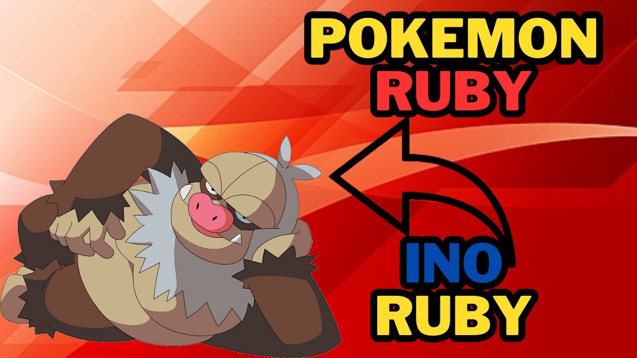 TYLKO RUBY  (Pokemon Ruby)