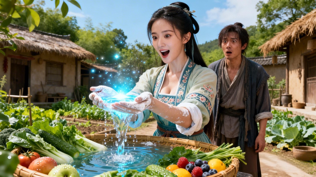 穿越成農女😱靠一碗靈泉湯救活病秧子老公💰從破屋到富甲一方！