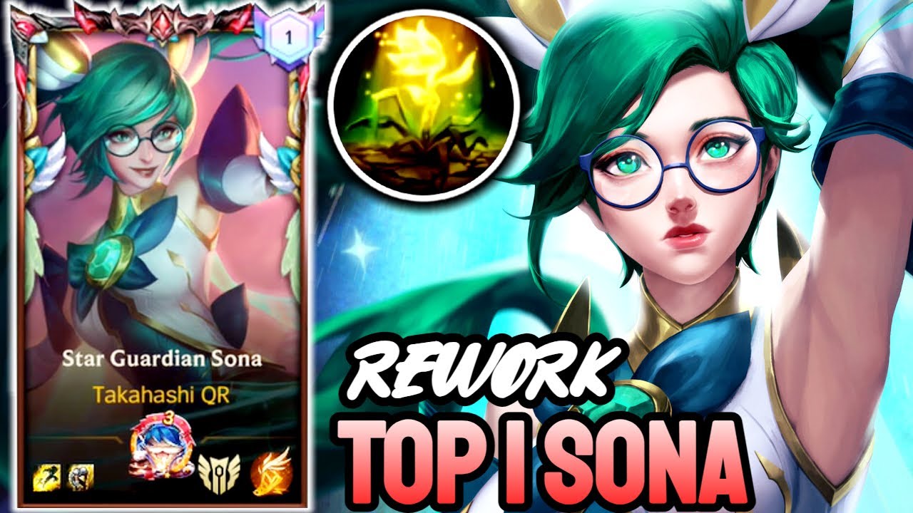 WILD RIFT SONA REWORK - TOP 1 SONA GAMEPLAY - GRANDMASTER RANKED