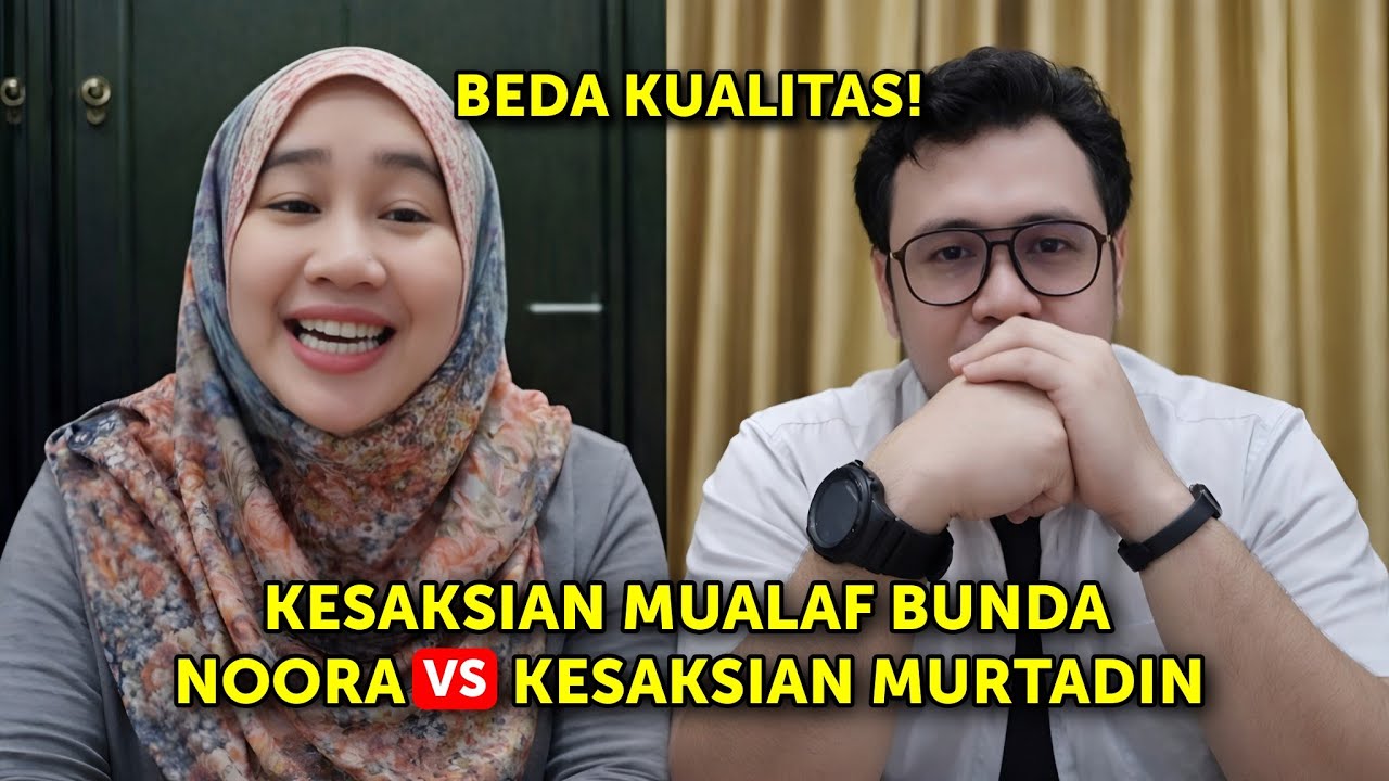 Kesaksian Mualaf Bunda Noora Vs MURTADIN!! 