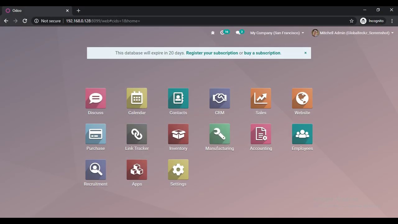 How to create Process Purchase order Odoo 13 enterprise edition