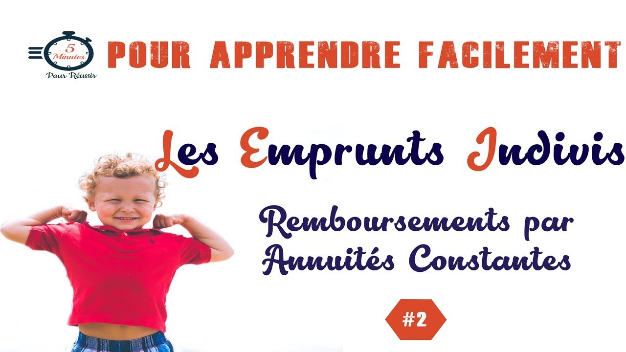 Les Emprunts Indivis : Remboursement par Annuités Constantes