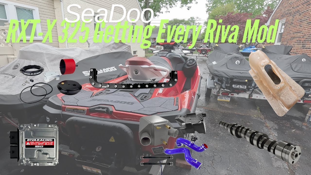 SeaDoo 325 - RIVA Stage 2 with Cam, Springs and Other Mods