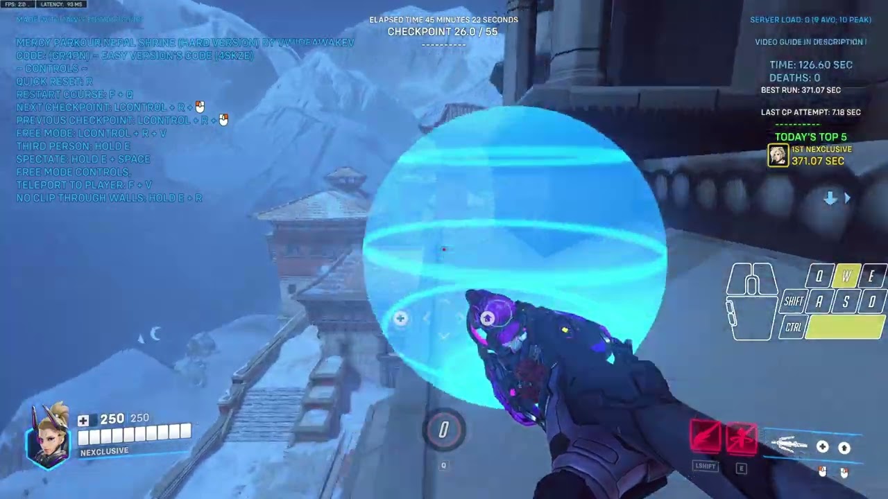 Mercy Parkour Nepal Shrine (Hard Version) by VWideAwakeV