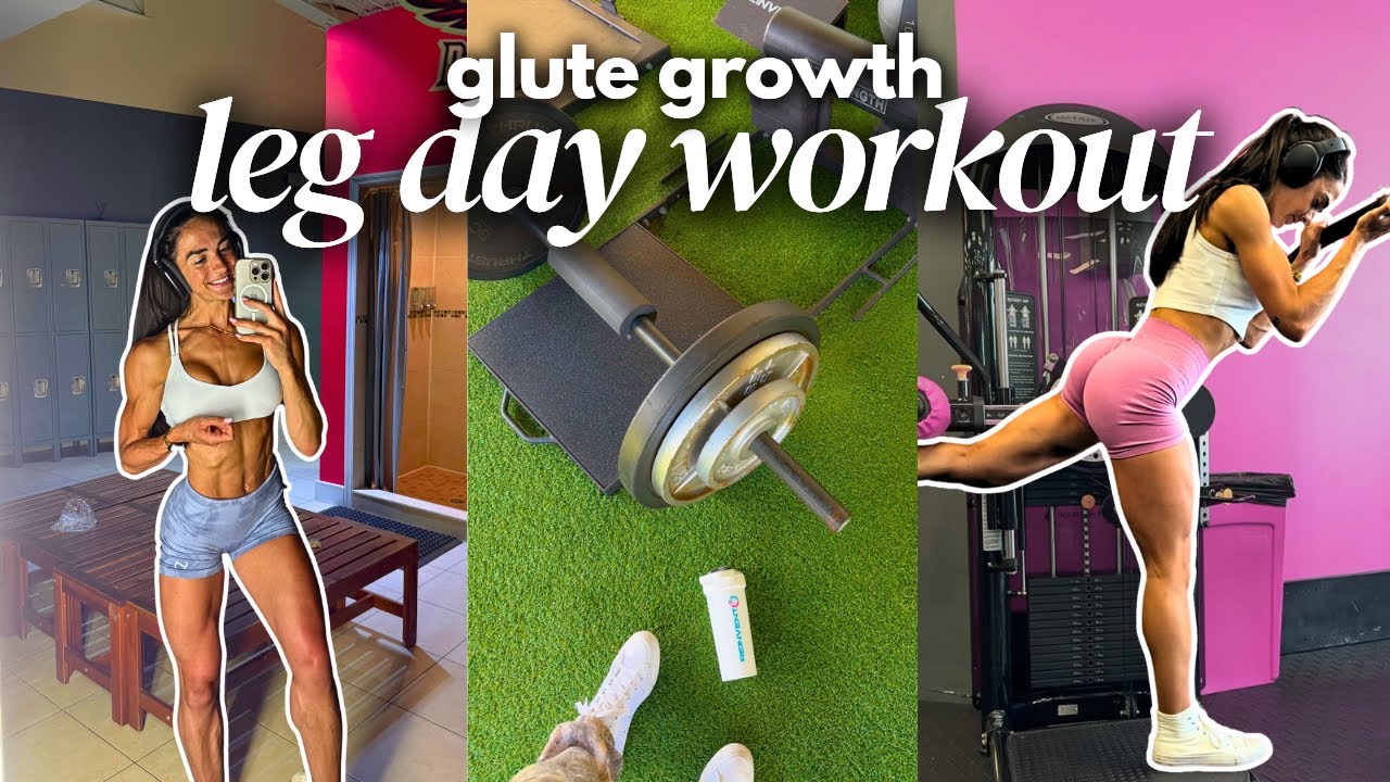 WORKOUT WITH ME | Mic’d Up Glute-Focused Leg Day to Build Your Glutes