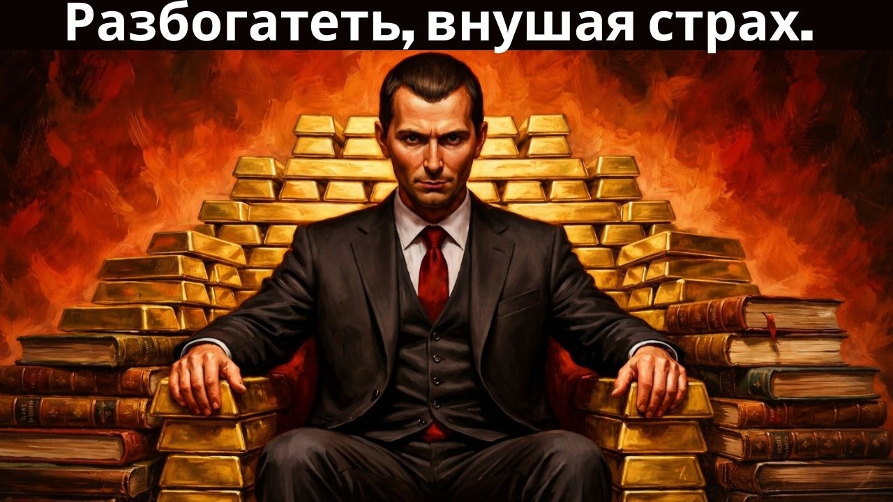 Макиавелли: Чтобы разбогатеть, нужно внушать страх.