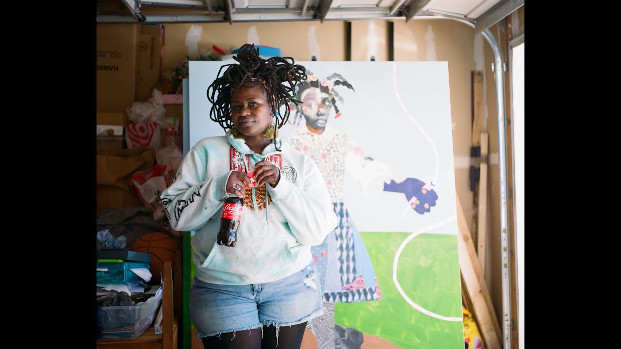 In The Studio w/ Artist Lynthia Edwards | Scope Miami Beach 2024