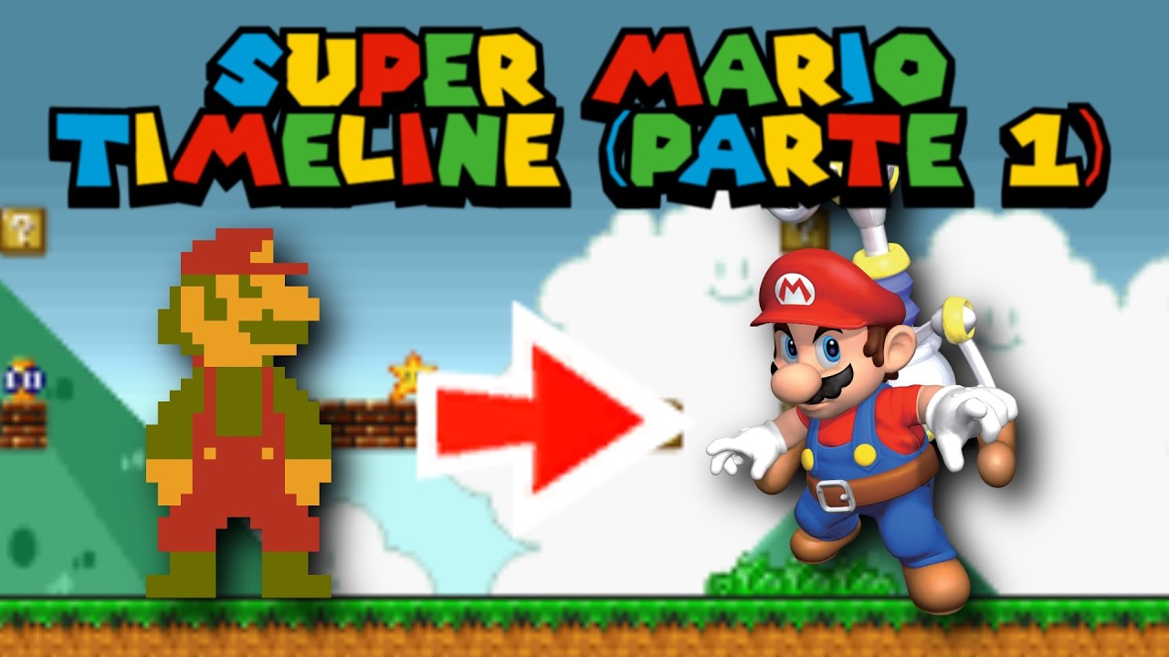 La timeline di Super Mario (parte 1) - Serie principale
