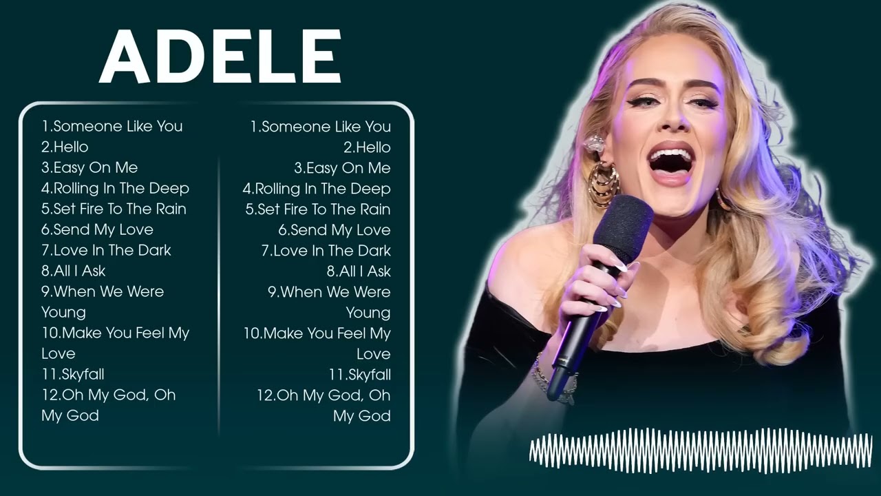 ADELE ~ The Best Songs Of ADELE ~ ADELE Greatest Hits 2025