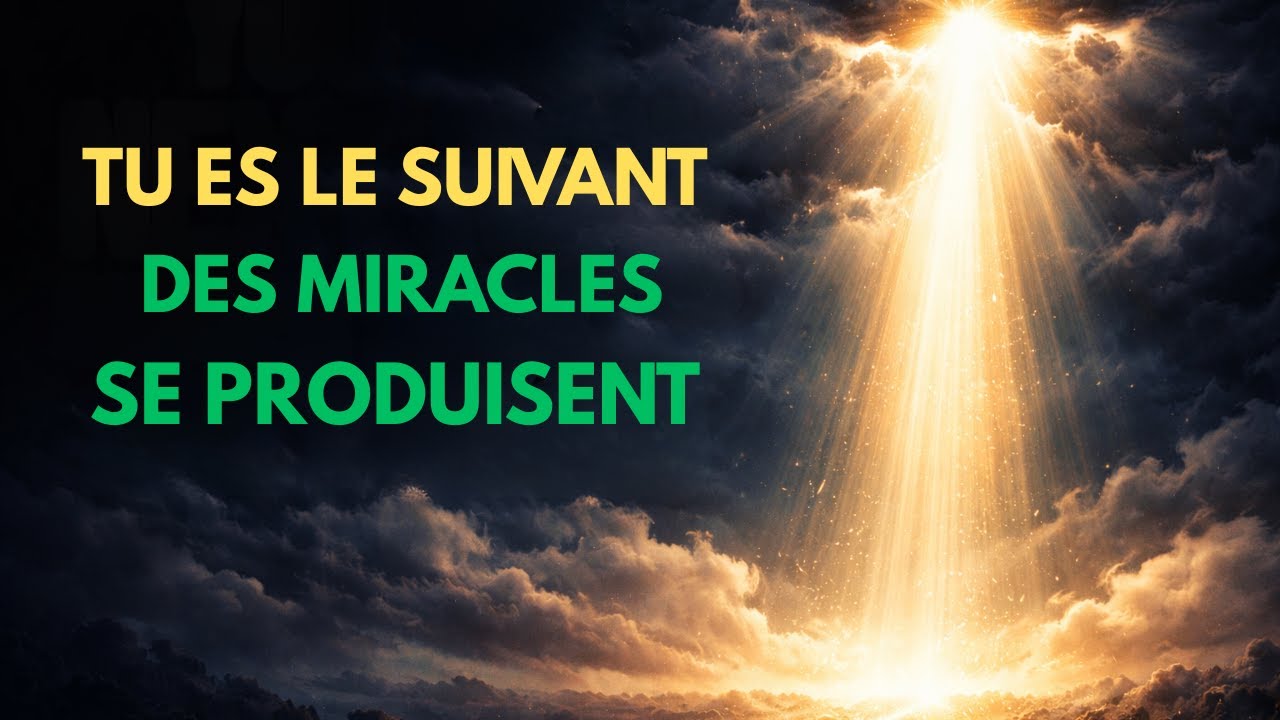 Dieu a dit : « C'est à ton tour ! Des miracles soudains vont se produire chez toi ! »