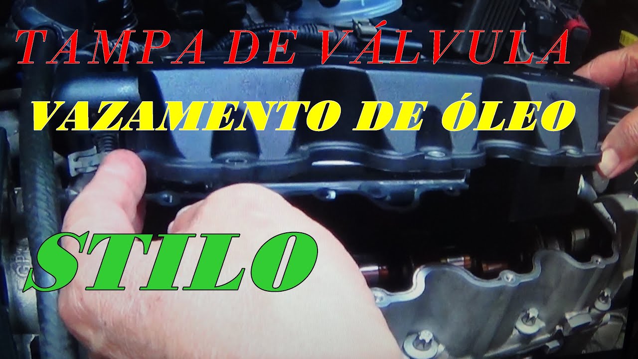 STILO-TAMPA DE VÁLVULAS DO MOTOR 1.8-8V FAÇA EM CASA.