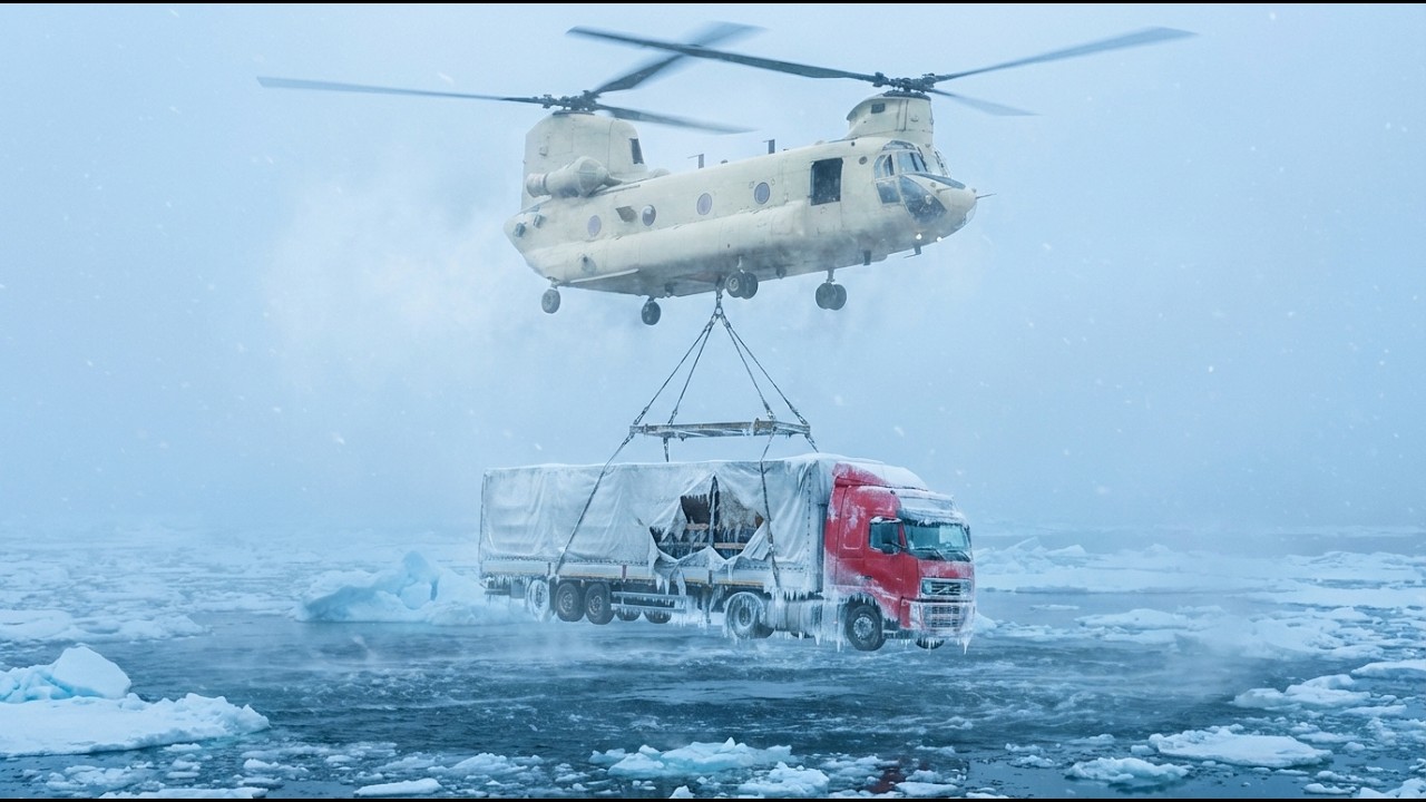 Restoration of an Abandoned Mercedes-Benz Actros Semi Truck Found Under Frozen Water