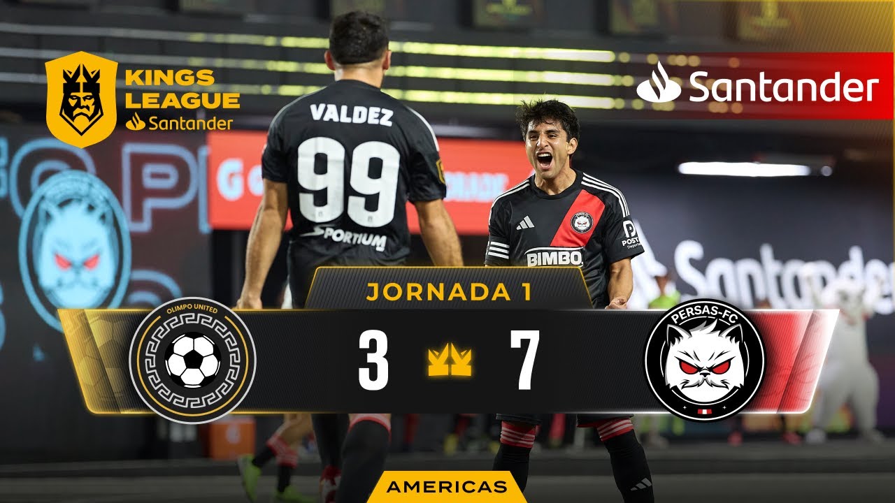 Olimpo United de Chicharito VS Persas FC de Zeein & Nicola Porcella | J1 (3-7)