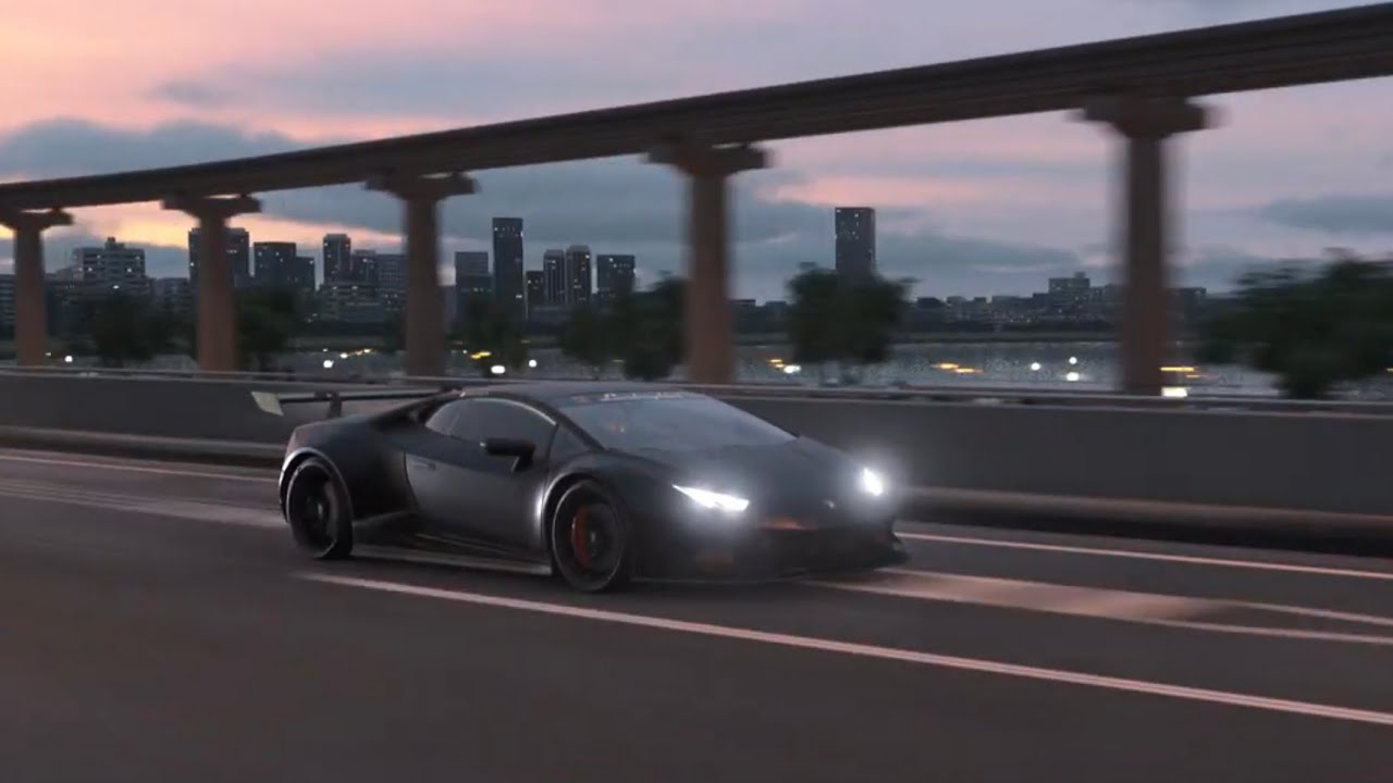 Gran Turismo 7 - Lamborghini Hurracan sulla Tokyo Expressway