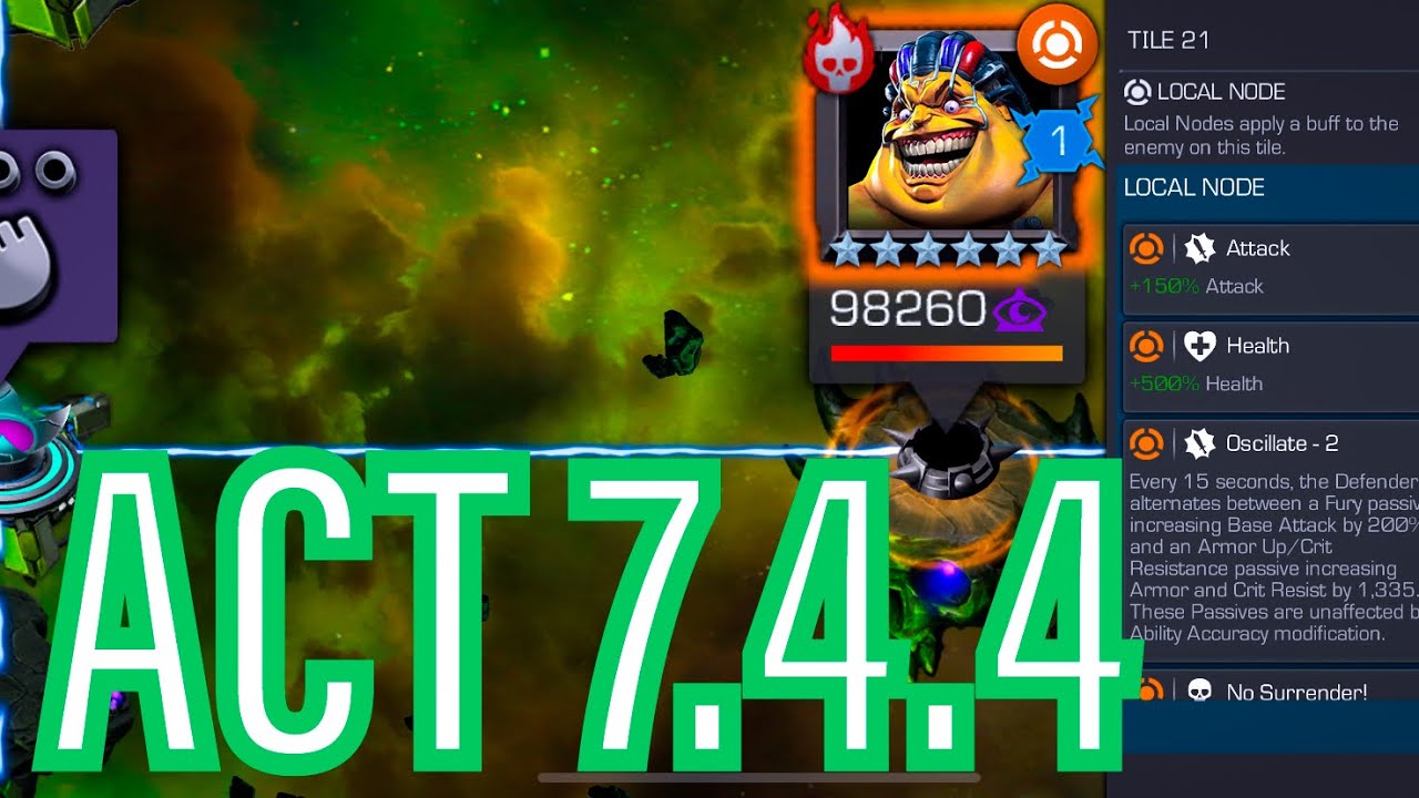 Act 7.4.4 Completion | Marvel Contest Of Champions