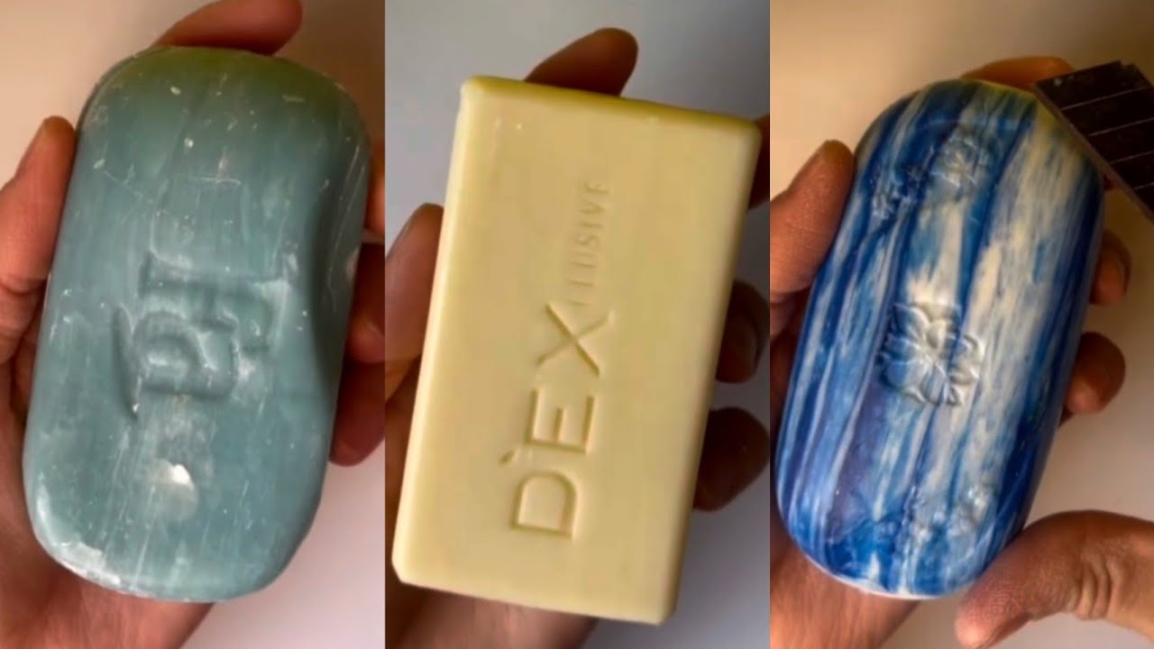 Asmr Dry Soap Cutting Pure Crunch Therapy 🧼 🔪 #asmrsoap #oddlysatisfying #crunchyasmr 