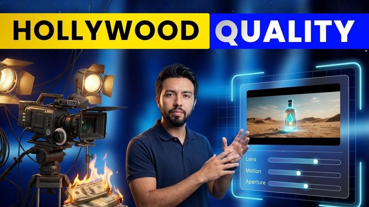 How to Create Cinematic AI Ads with CInema Studio