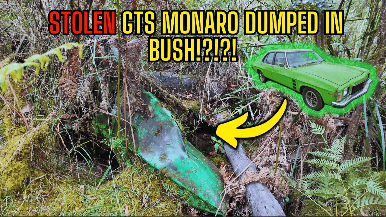 БРОШЕННЫЙ КЛАССИЧЕСКИЙ HOLDEN GTS MONARO? ВЫБРОШЕН В АВСТРАЛИЙСКИХ КУСТАХ!!
