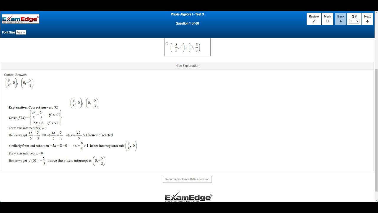Use Your Exam Edge Practice Test as a Study Guide