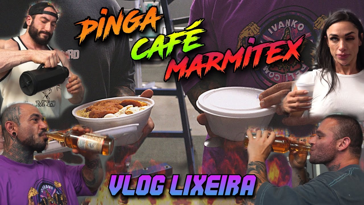 CAFÉ COM PINGA E UNBOXING DE MARMITEX EM UM DIA QUENTE NA JUNKYARD! VLOG LIXEIRA