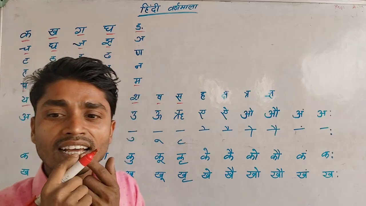 हिंदी वर्णमाला पढ़ना सीखे || हिंदी अक्षर पहचानना || क से अ तक || hindi akshar #1 #hindilearning