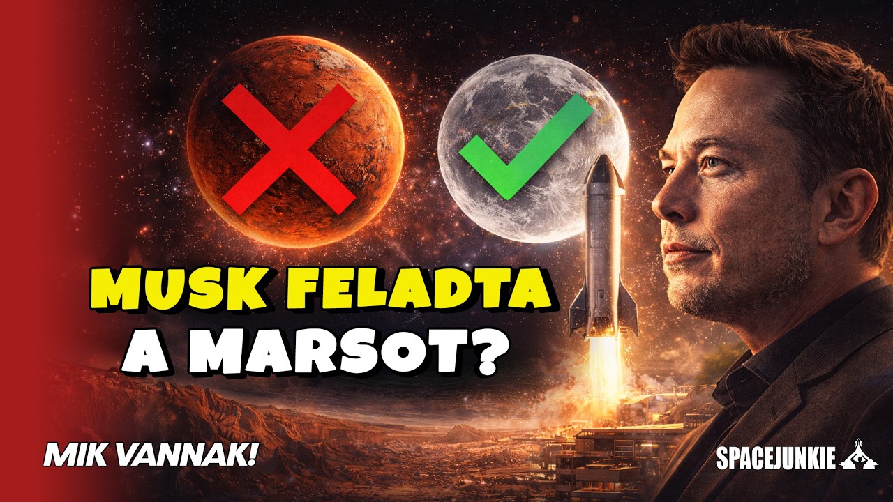 MUSK feladta a MARSOT?   |   Mik vannak! #44